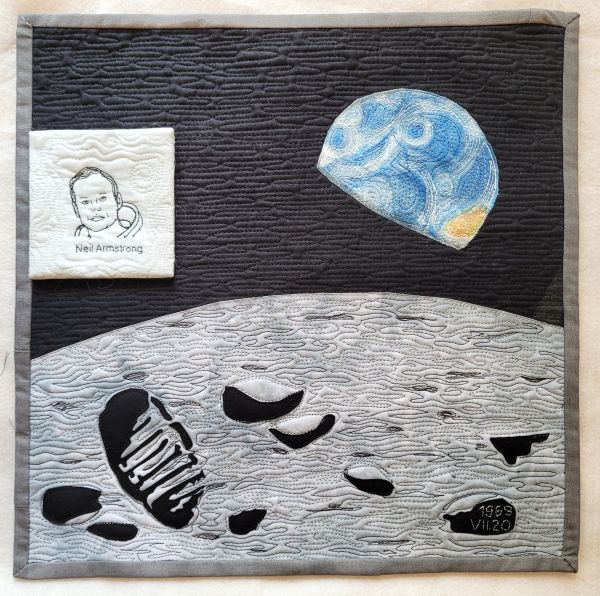 Footprints on the Moon